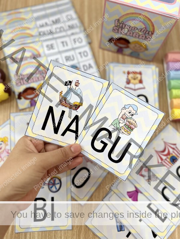 Bingo Sílabas Simples - Imagem 3