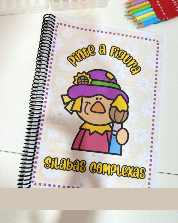 Pinte a figura - Sílabas Complexas