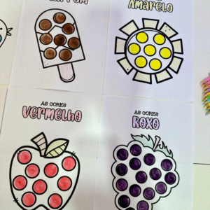 Pintura Sensorial - Cores