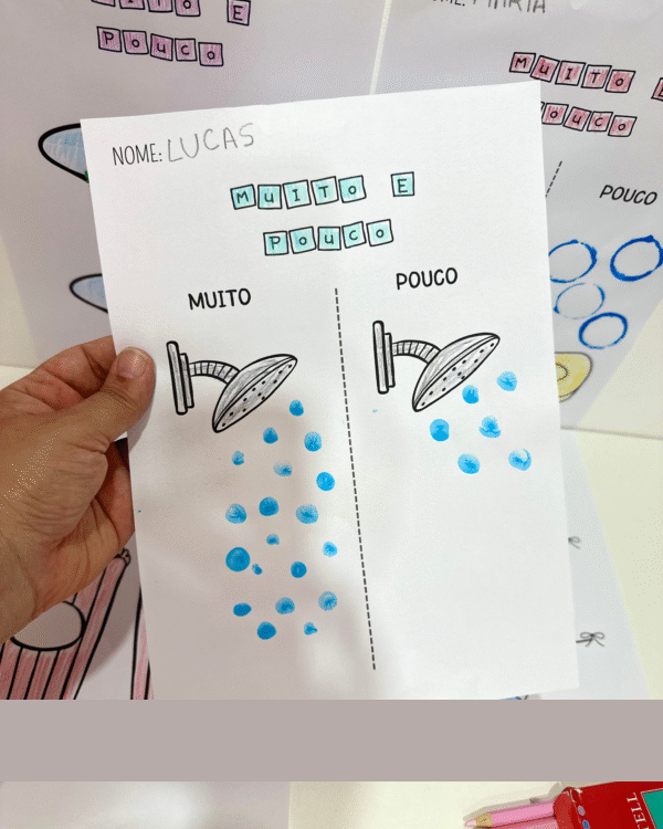 Atividades Conceito - Muito e Pouco - Imagem 2
