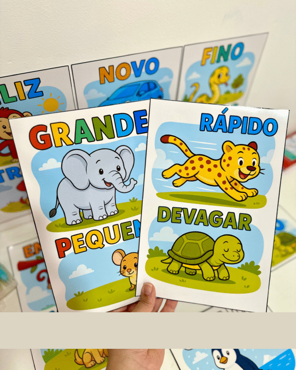 Fichas Conceitos - Educação Infantil - Imagem 2