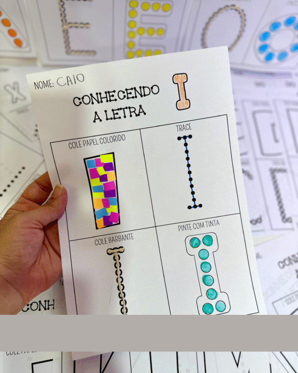 Apostila Conhecendo a Letra - Imagem 2