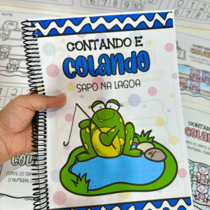 Contando e Colando - Sapo na Lagoa