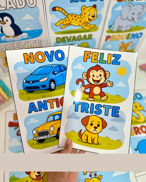 Fichas Conceitos - Educação Infantil