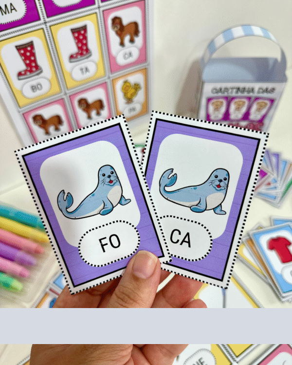 Cartinhas das Sílabas Simples