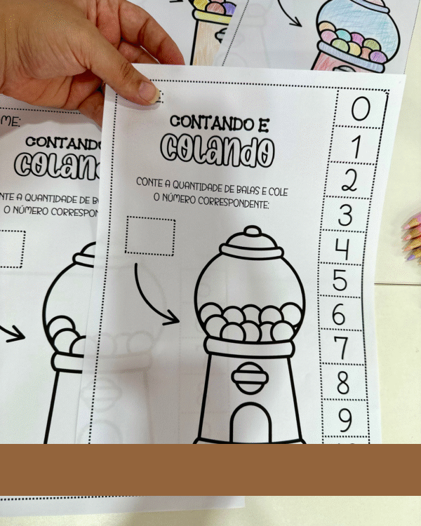 Contando e Colando - Balas - Imagem 3