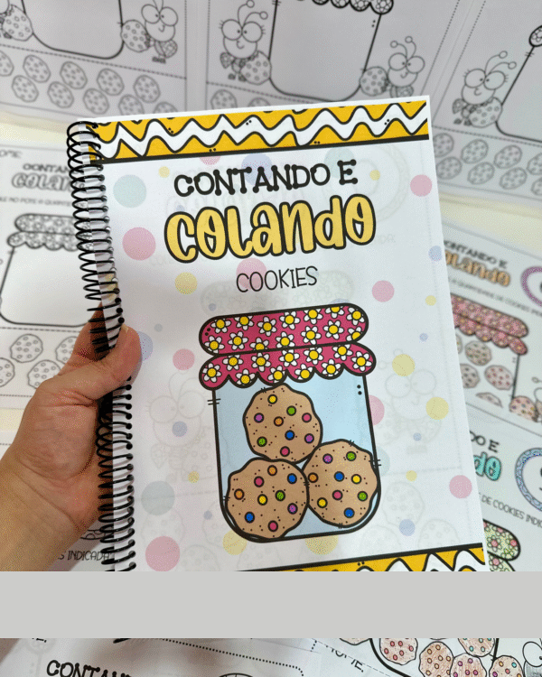 Contando e Colando - Cookies