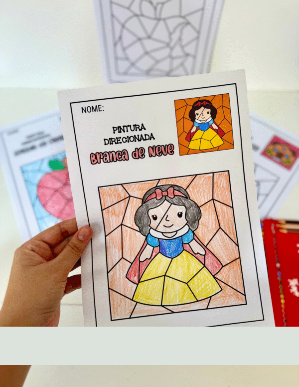 Pintura direcionada - Branca de Neve - Imagem 3