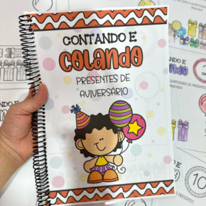 Contando e Colando - Presente de Aniversário