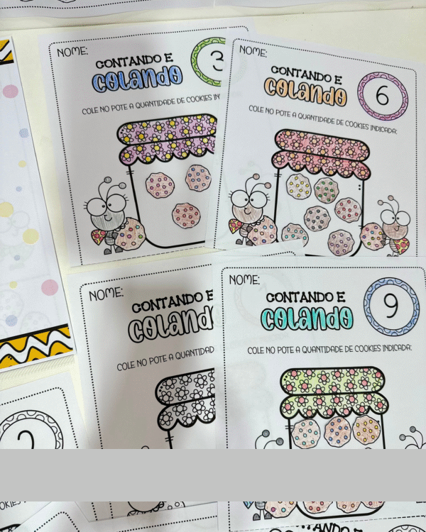 Contando e Colando - Cookies - Imagem 4