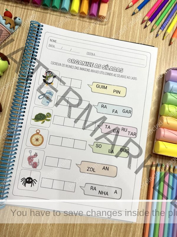 Organize as Sílabas Complexas - Imagem 3