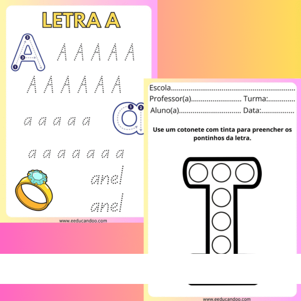 Apostila do Alfabeto - Imagem 2