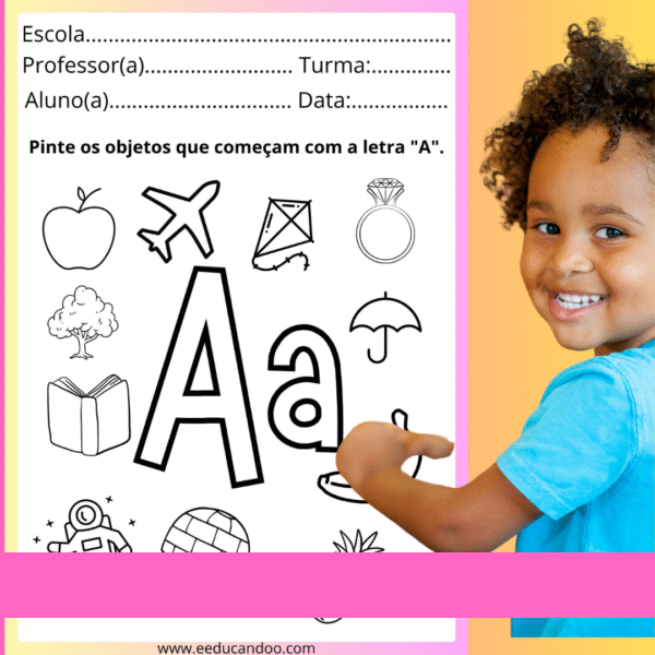 Brincando com as Palavras – Apostila de Linguagem para Primeira Infância - Imagem 4